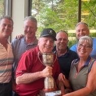 Winning team at Scotty's Legacy Charity Golf Tournament 2023